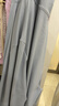 名創(chuàng)優(yōu)品（MINISO）冰絲防曬衣男夏季戶(hù)外大帽檐防紫外線(xiàn)外套涼感上衣服 淺灰 XL 曬單實(shí)拍圖