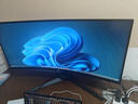 華碩VG34VQL3A 34英寸電競顯示器2K WQHD曲面帶魚屏 180Hz高刷 HDR400 125%sRGB廣色域HVA屏1ms 曬單實拍圖