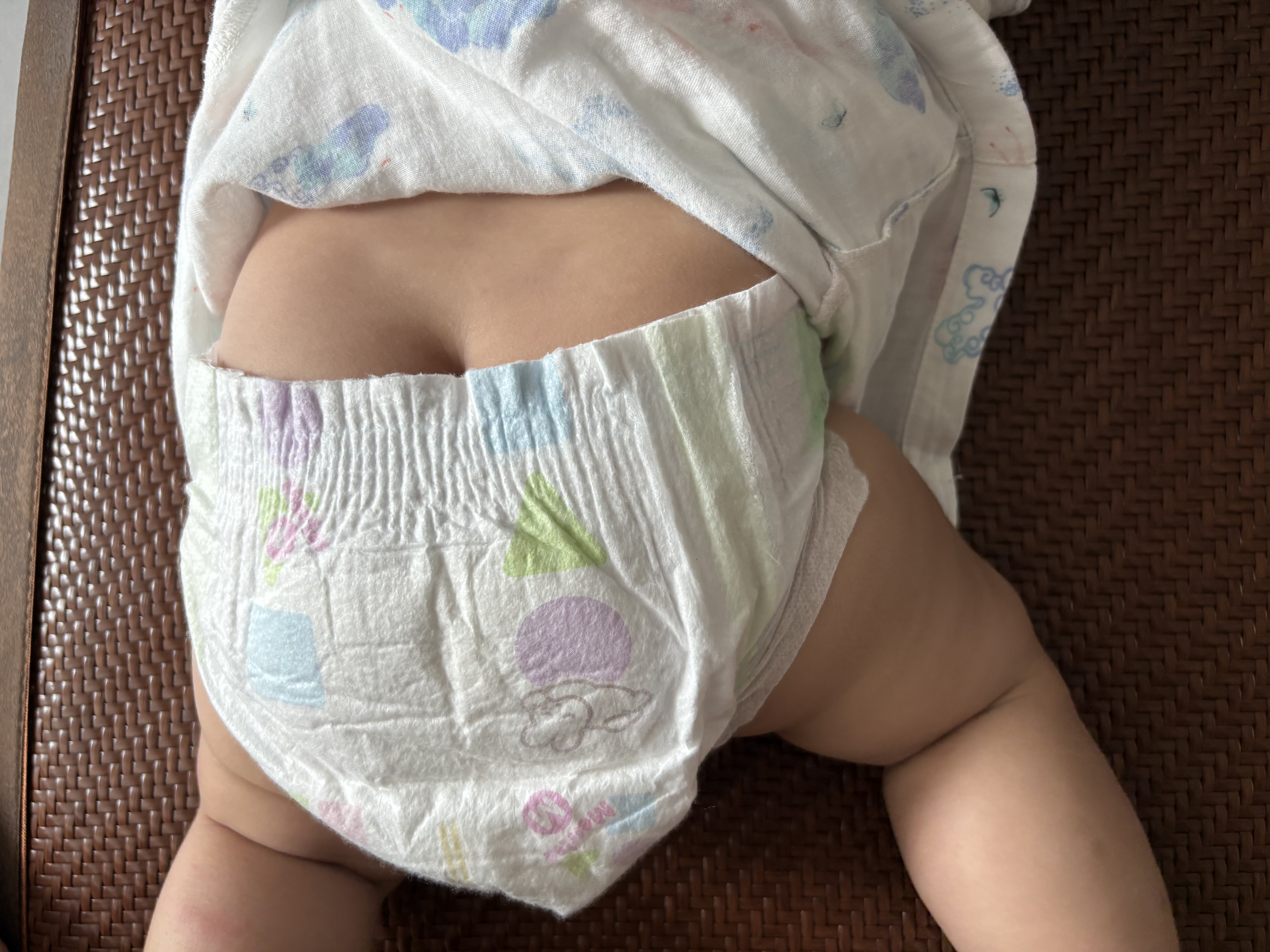 花王（KAO）日本原裝進口妙而舒嬰兒腰貼紙尿褲增量裝M54片(6-11kg)*2 曬單實拍圖