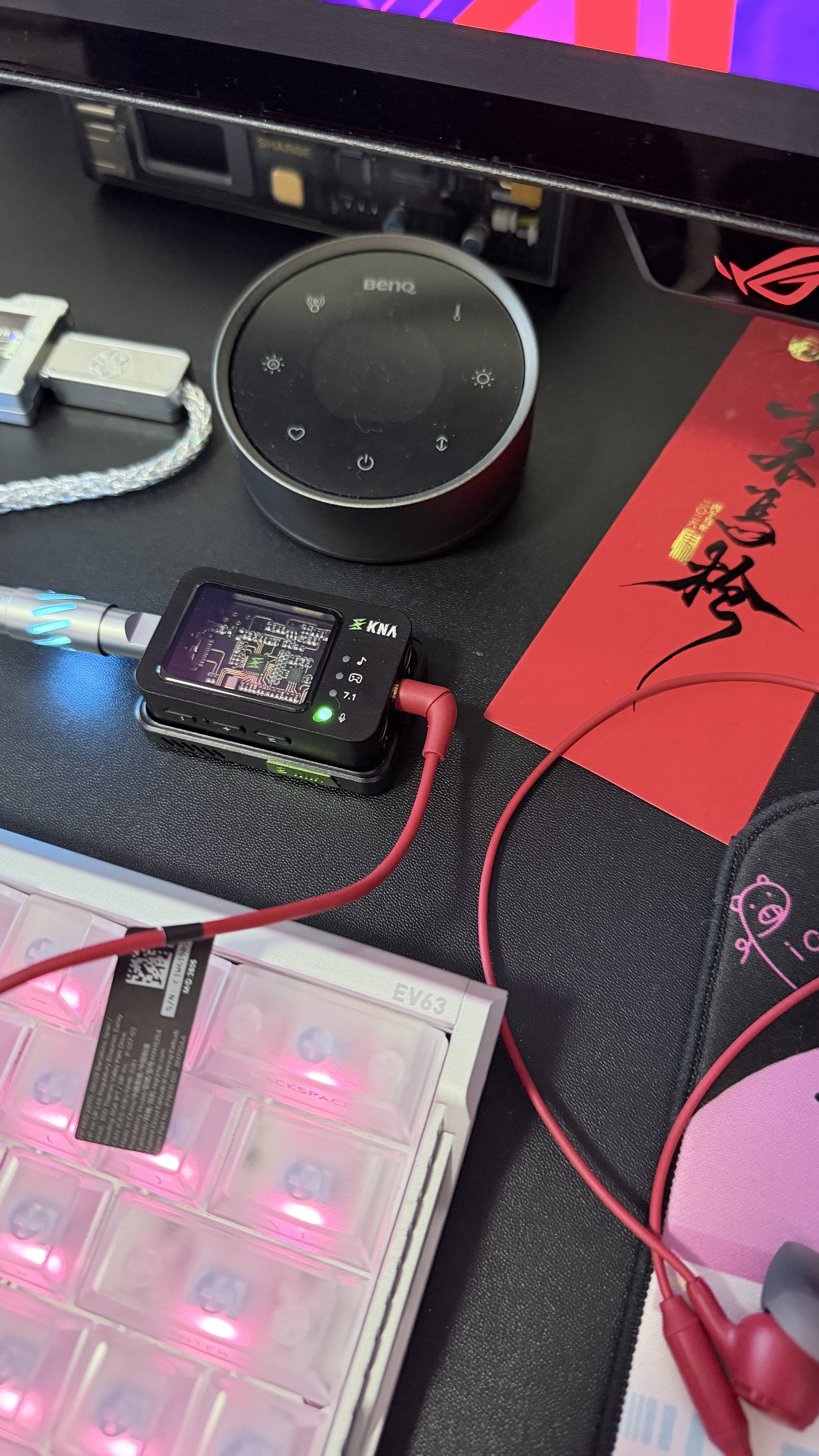 極度未知（HYPERX）云雀2/3入耳式電競游戲耳機有線3.5mm接口筆記本電腦手機csgo吃雞絕地求生fps游戲耳麥三角洲行動 【云雀3紅】2026新品 入耳式游戲耳機 曬單實拍圖