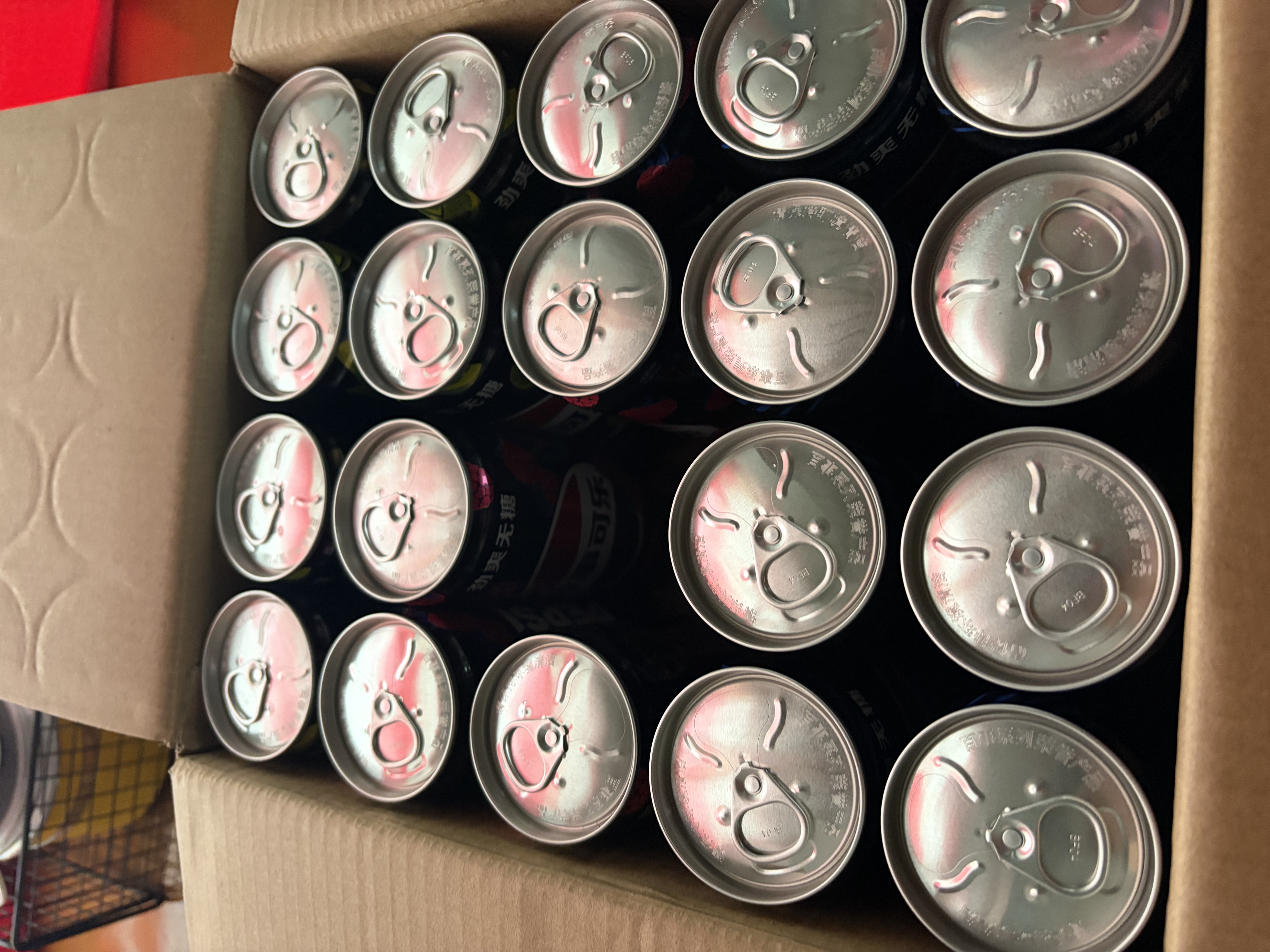 百事可樂Pepsi無糖*8+無糖樹莓味*6+無糖青檸味*6混合裝330ml*20聽 整箱裝 曬單實拍圖
