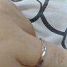 中國(guó)珠寶銀木與枝情侶戒指男女一對(duì)戒表白求婚生日七夕情人節(jié)禮物送女友 曬單實(shí)拍圖
