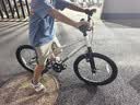 優(yōu)貝（RoyalBaby）兒童自行車6-9歲鋁合金超輕便青少年極光銀20寸適合身高125-145cm 曬單實(shí)拍圖
