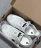 迪桑特（DESCENTE）【新色上市】男女CHRON TEMPO運動休閑薄底帆布鞋 D6231LSN25-男子-WT-白色 42 曬單實拍圖