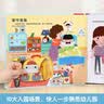 入園準備互動游戲書3-6歲寶寶繪本樂樂趣3d立體翻翻書幼兒園入園準備繪本學前啟蒙機關繪本書兒童科普翻翻書 曬單實拍圖