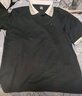 安德瑪（Under Armour）UA夏季Courtcore男子羅紋運動休閑短袖Polo衫6007599 黑色001 L 曬單實拍圖