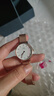 丹尼爾惠靈頓（DanielWellington）dw手表女 簡約時(shí)尚歐美腕表石英女士手表 七夕禮物送女友 28mm女表-白盤玫瑰金鋼帶/DW219 曬單實(shí)拍圖