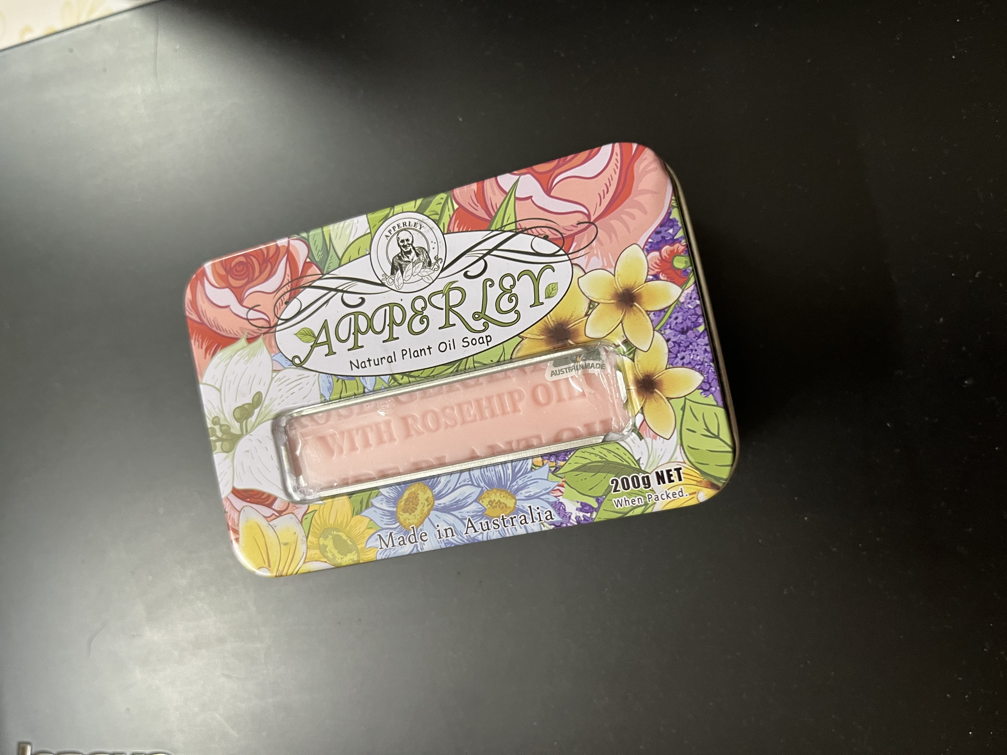 卡曼丹（Kamandan）澳洲進口香皂200g 玫瑰精油皂手工皂 沐浴洗澡肥皂 送女生禮物 曬單實拍圖