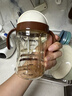 世喜兒童直飲吸管杯奶瓶吸管嘴PPSU牛奶杯喝奶喝水1-3-6歲幼兒園水杯 曬單實拍圖