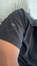 迪桑特（DESCENTE）DUALIS系列都市通勤男士吸濕速干短袖POLO衫 IB-墨黑色 L (175/96A) 曬單實拍圖