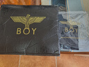 BOY LONDON【街頭簡印】夏黑白圓領(lǐng)基礎(chǔ)男女寬松短袖26年純棉百搭T恤N01968 黑色 XS 曬單實拍圖