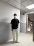 頭號青年短袖t恤男速干冰絲加大碼男裝寬松半袖休閑涼感上衣體恤 黑 5XL 曬單實拍圖