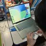 華為MateBook 14 鴻蒙版筆記本電腦 國家補貼 2.8K OLED云晰柔光屏 鴻蒙AI 24GB 512GB原野綠 圓鍵盤 曬單實拍圖
