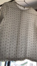 優衣庫提花羅紋印花開衫/長袖女裝485717 491601 485717/01乳白色 L 曬單實拍圖