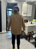 羅蒙（ROMON）媽媽裝外套洋氣喜婆婆婚宴裝2024新款中老年女裝秋冬紅色毛呢大衣 AQYZ69UQl 紅色（上衣） L （推薦115斤以下） 曬單實(shí)拍圖