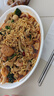 富彩陶瓷大盤子超大陶瓷碟子創(chuàng)意餐盤蒸魚剁椒魚頭圓深盤盤子菜盤家用 14英寸加大盤子1個 曬單實拍圖