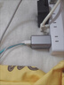 努比亞（nubia）80W紅魔氘鋒氮化鎵GaN5充電器65W/45W三口套裝蘋果PD快充頭適用紅魔9Pro筆記本配100W數(shù)據(jù)線 淺灰色 曬單實(shí)拍圖