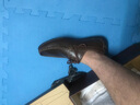 帝洛馳真皮寬腳商務(wù)休閑皮鞋男大碼48豆豆鞋厚底加絨保暖頭層牛皮結婚鞋 棕色 38 (240mm) 皮鞋碼 曬單實(shí)拍圖