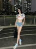 BABAMA托特包女編織腋下包包女包小眾設計斜挎手提包單肩包情侶生日禮物 質(zhì)感黑-小款 曬單實(shí)拍圖