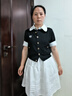 鳳蝶兒連衣裙子女裝2026年夏季新款韓版甜美學院miu系千金獨特漂亮絕美 上衣+裙子 M 曬單實拍圖