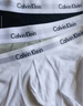 Calvin Klein內衣男士ck三條裝提花棉質防夾臀低腰平角內褲 M禮物 曬單實拍圖