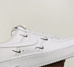 耐克（NIKE）空軍一號女鞋小銀勾運動鞋夏新款四勾NIKE AIR FORCE 1休閑鞋 CT1990-100 白色/皇家藍/黑/輕盈緩震 36.5 曬單實拍圖