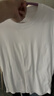 拇指白小T【涼感防曬】冰柔棉短袖T恤男女夏抑菌圓領體恤上衣 男款皓白 XL 曬單實拍圖