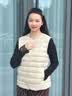 波司登26秋馬甲羽絨服排骨條女簡約疊穿便攜領型可調B260135016 曬單實拍圖