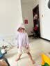 愛貝迪拉嬰兒防曬衣夏季薄款寶寶冰絲涼感防曬服男女兒童空調衫斗篷 曬單實拍圖