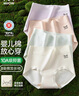 貓人醫護級A類100%零染棉加長襠女士內褲女全純棉高腰收腹三角褲XL4條 曬單實拍圖