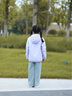 巴拉巴拉童裝兒童棉服男童外套女童連帽棉襖2026新款冬裝戶外保暖上衣時尚 紫色調00377 150 曬單實拍圖