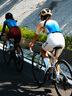 VALORE AOE新月騎行服背帶短褲公路自行車夏季雙箭頭坐墊減震女士新款多巴胺 新月淺卡其女款背帶短褲 M 曬單實(shí)拍圖