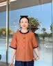 羅蒙（ROMON）中老年人女裝加肥加大碼短袖開衫套裝百搭胖媽媽夏季寬松兩件套 曬單實拍圖