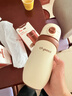 世喜兒童保溫杯兒童1-3歲保溫水杯吸管杯便攜316L不銹鋼大容量480ml 【棕杯套】兒童保溫杯 曬單實拍圖