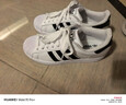 阿迪達斯adidas三葉草貝殼頭SUPERSTARII男女休閑鞋 IH8659 40.5碼 曬單實拍圖