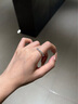 凱勒芙s925純銀戒指足銀單戒女生輕奢女士氣質(zhì)風(fēng)高級感日韓ins風(fēng)見(jiàn)面禮 銀色 美碼5# 曬單實(shí)拍圖