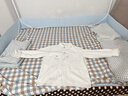 優衣庫休閑全棉茄克男裝女裝外套夾克483819 01 乳白色 XL 曬單實拍圖