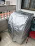 松下（Panasonic）專用斜式滾筒洗衣機(jī)罩防水防曬套XQG70/V65/V75/V8055/VD9059 銀色加絨面料 XQG72-VD72系列專用 曬單實(shí)拍圖