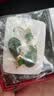 輕奢小眾優雅風綠色四葉草水滴耳扣送女友禮物XJS 【送禮盒】四葉草水滴耳墜 曬單實拍圖