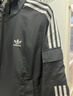 adidas通勤百搭經典休閑運動連帽夾克外套男女春夏阿迪達斯三葉草 黑色   M 曬單實拍圖