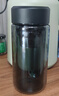 STANCHION斯坦奇玻璃杯水杯黑武士茶水分離泡茶杯耐高溫高顏值辦公室茶杯子 雙濾網黑武士【裸杯款425ml】 304鋼 曬單實拍圖