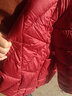 婉玫棉服女冬裝2021新款棉衣中裝小棉襖短款加厚外套 紅色 2XL 【推薦120-140斤】 曬單實(shí)拍圖