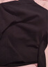 唐狮（TonLion）2021打底衫女内搭长袖T恤半高领短款上衣 无绒/黑色/二批 XL  实拍图