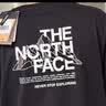 The North Face男女同款印花短袖T恤戶外透氣8GVF 米白色/QLI XL 曬單實拍圖