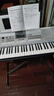 雅馬哈（YAMAHA）KB308電子琴貴族銀61鍵成人兒童專業教學演奏便攜式標配+全套配件 曬單實拍圖