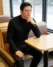 JEEP SPIRIT半高領(lǐng)打底衫男士2026秋季新款緊身保暖長(zhǎng)袖T恤男修身上衣服男裝 黑色【奢級(jí)甄選】 M （適合115斤以內(nèi)） 曬單實(shí)拍圖