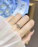 琦君D色培育鉆石戒指女戒結(jié)定求婚培育鉆戒紀念日走心禮物送女友老婆 1克拉培育鉆戒/D色/VVS/3EX 12 曬單實拍圖