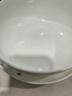 陶相惠骨瓷面碗湯碗釉下彩7英寸家用大容量吃泡面微波爐純白陶瓷碗2只裝 曬單實拍圖