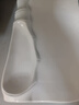 素界創意陶瓷盤子菜盤家用純白湯盤淺盤平盤蛋糕點心盤不規則盤子餐具 竹紋長方二格盤 10寸 曬單實拍圖