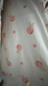 夏季嬰兒衣服純棉短袖連體衣女男寶寶哈衣爬爬服0-2歲嬰幼兒服飾 紫色花朵 80cm 曬單實拍圖